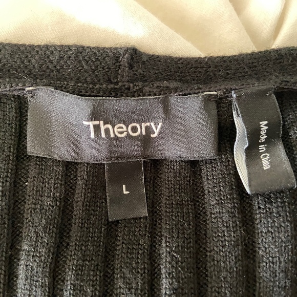 Theory Merino Wool Long Cardigan - Picture 4 of 5